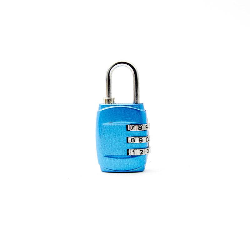 Trumpet three four lock padlock gym cabinet luggage cabinets dormitory backpack anti-theft password lock - Mubimart