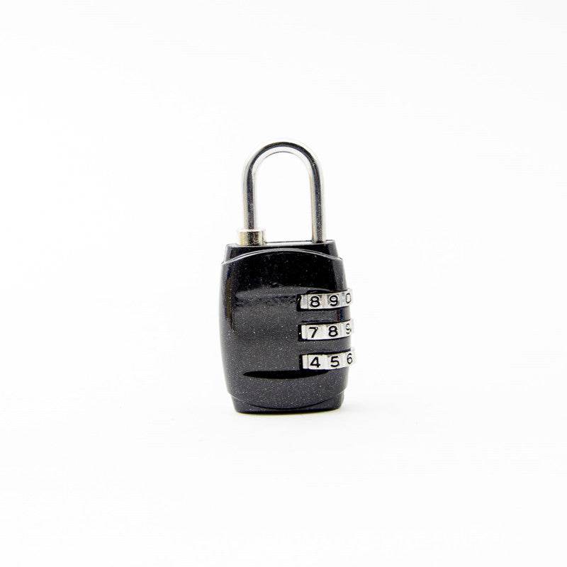 Trumpet three four lock padlock gym cabinet luggage cabinets dormitory backpack anti-theft password lock - Mubimart