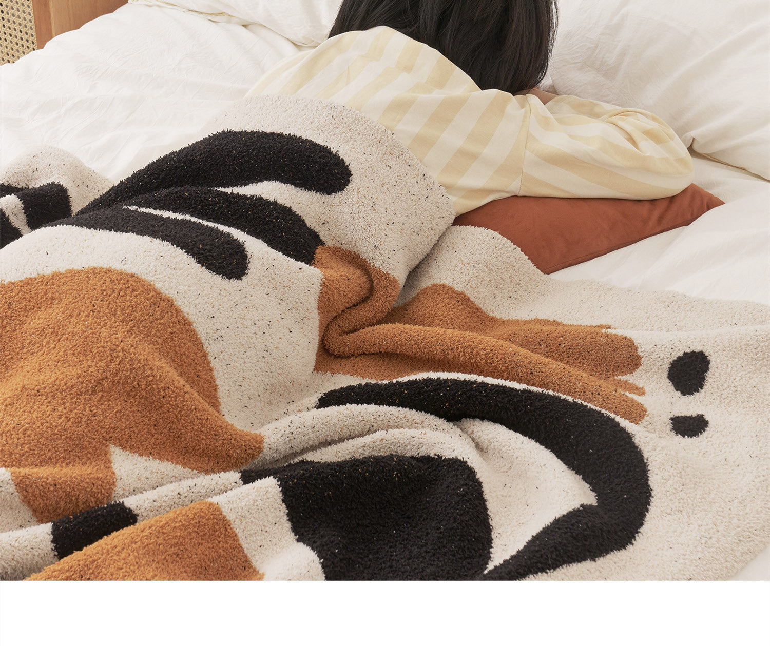 Tulip Blanket Class A Blanket Leisure Blanket Sofa - Mubimart -  