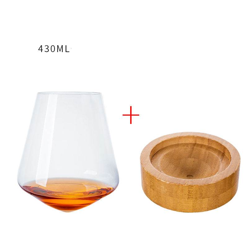 Tumbler Wine Glass Crystal Handmade Wine Glass Foreign Wine Glass - Mubimart