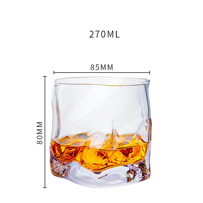 Tumbler Wine Glass Crystal Handmade Wine Glass Foreign Wine Glass - Mubimart