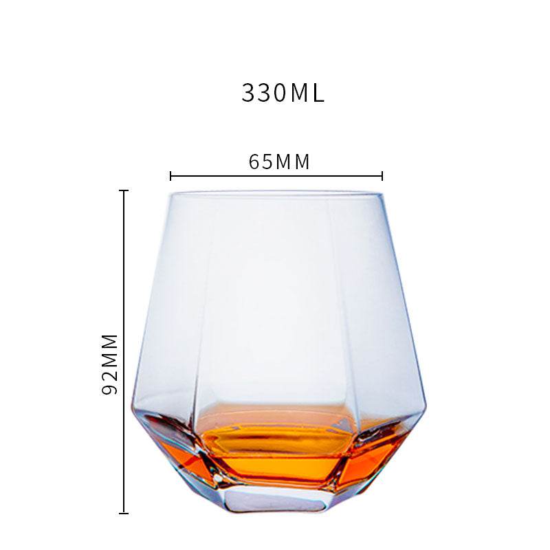 Tumbler Wine Glass Crystal Handmade Wine Glass Foreign Wine Glass - Mubimart