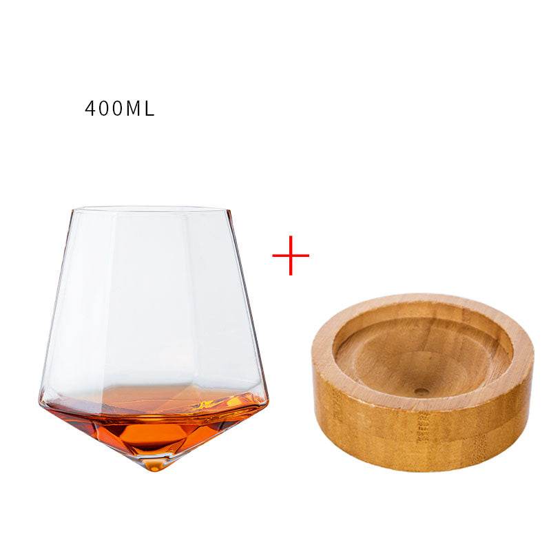 Tumbler Wine Glass Crystal Handmade Wine Glass Foreign Wine Glass - Mubimart