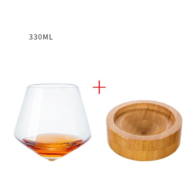 Tumbler Wine Glass Crystal Handmade Wine Glass Foreign Wine Glass - Mubimart