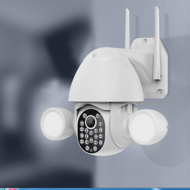 Tuya Double Fill Light Ball Machine 3Mp High-Definition Camera Security Surveillance Camera Smart Home - Mubimart