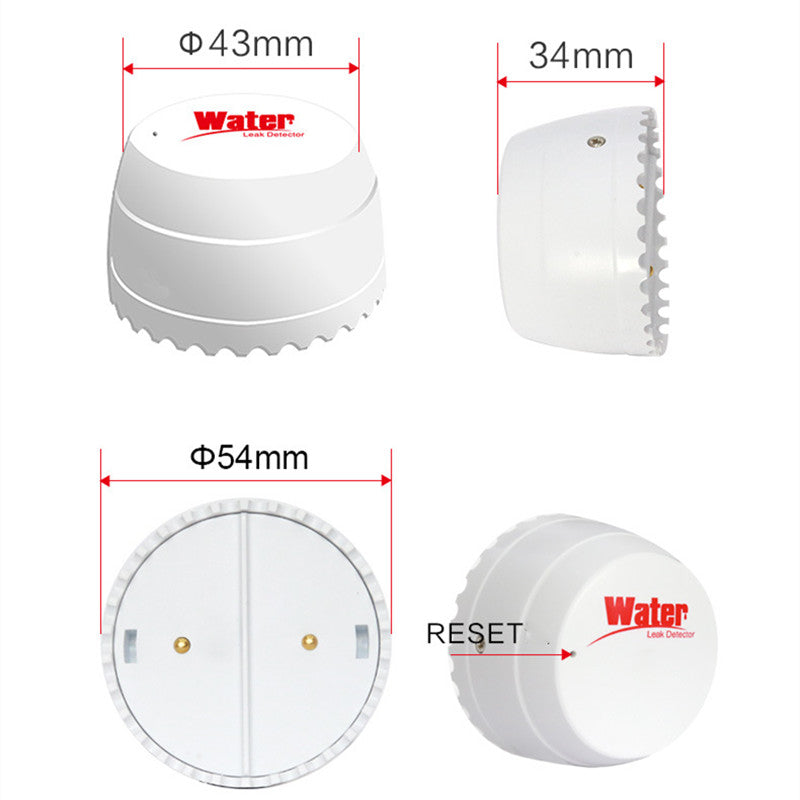 Tuya WiFi Smart Leakage Alarm Home Overflow Flood Detector With Buzzer - Mubimart -  