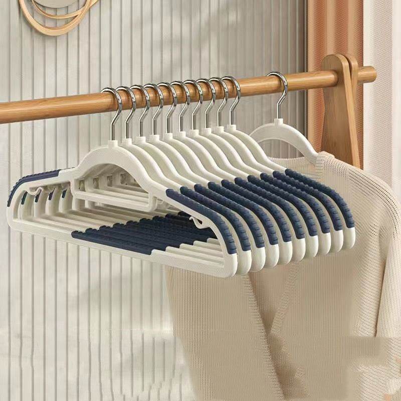 Twin-position Household Clothes Hangers That Can Be Rotated And Thickened To Reinforce - Mubimart