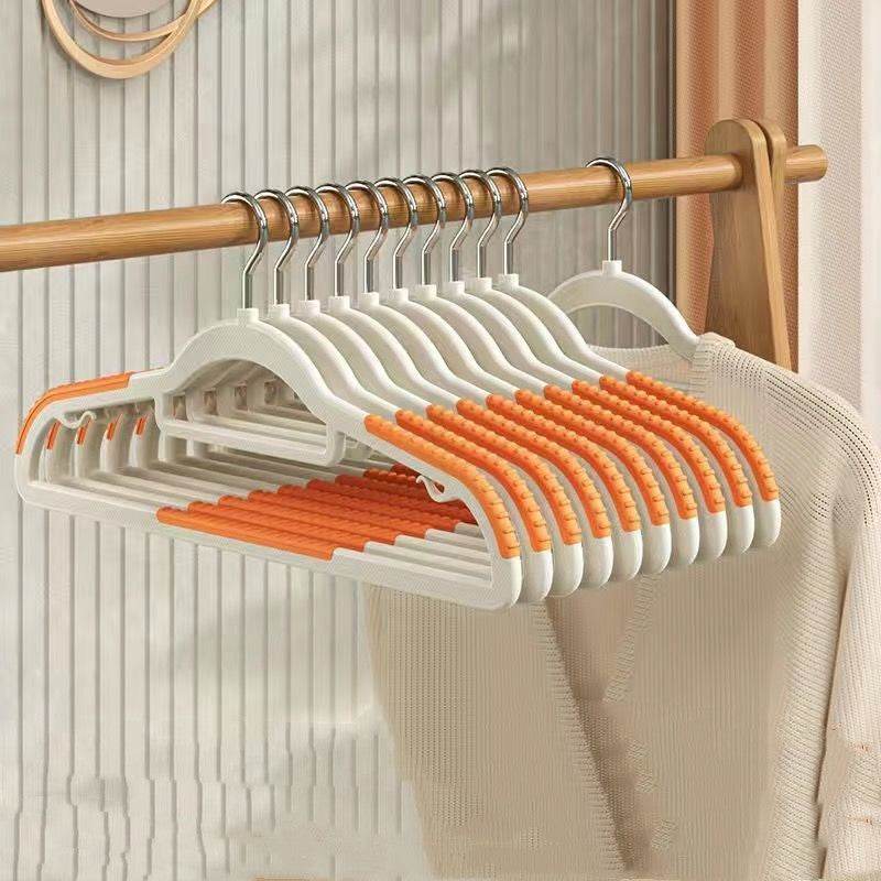 Twin-position Household Clothes Hangers That Can Be Rotated And Thickened To Reinforce - Mubimart