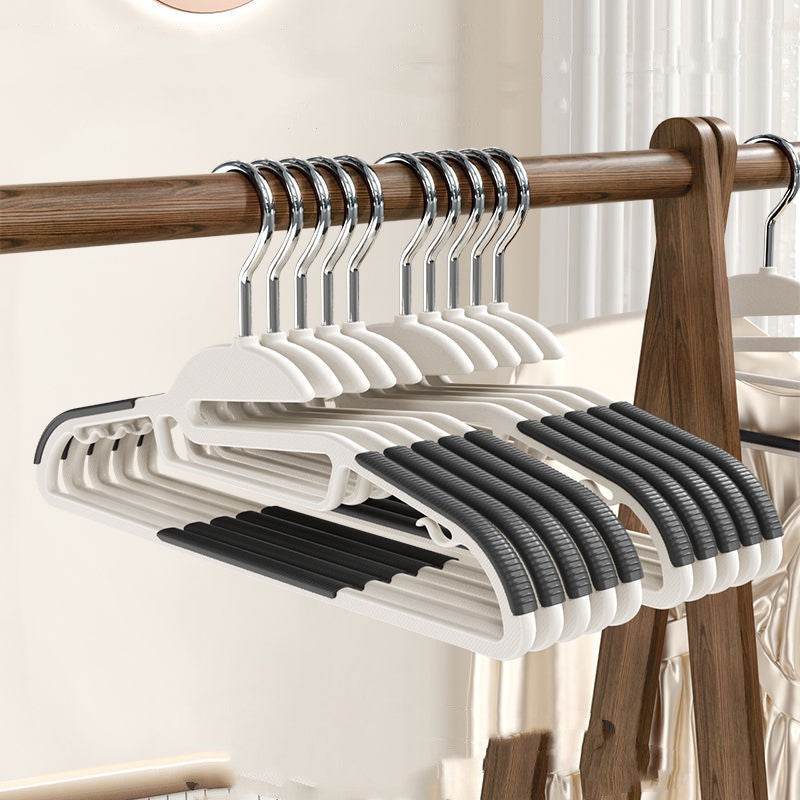 Twin-position Household Clothes Hangers That Can Be Rotated And Thickened To Reinforce - Mubimart