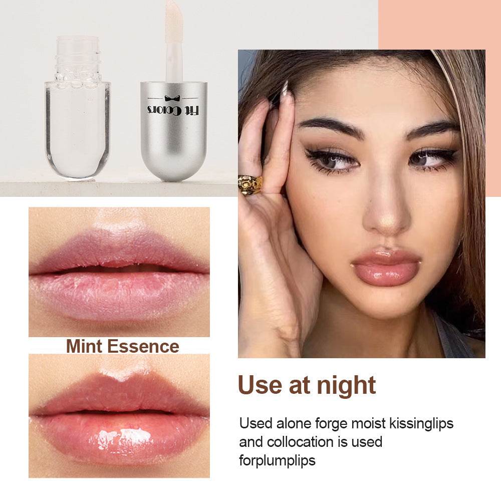 Two Sets Of Moisturizing Lip Oil And Lip Color Liquid Cases - Mubimart