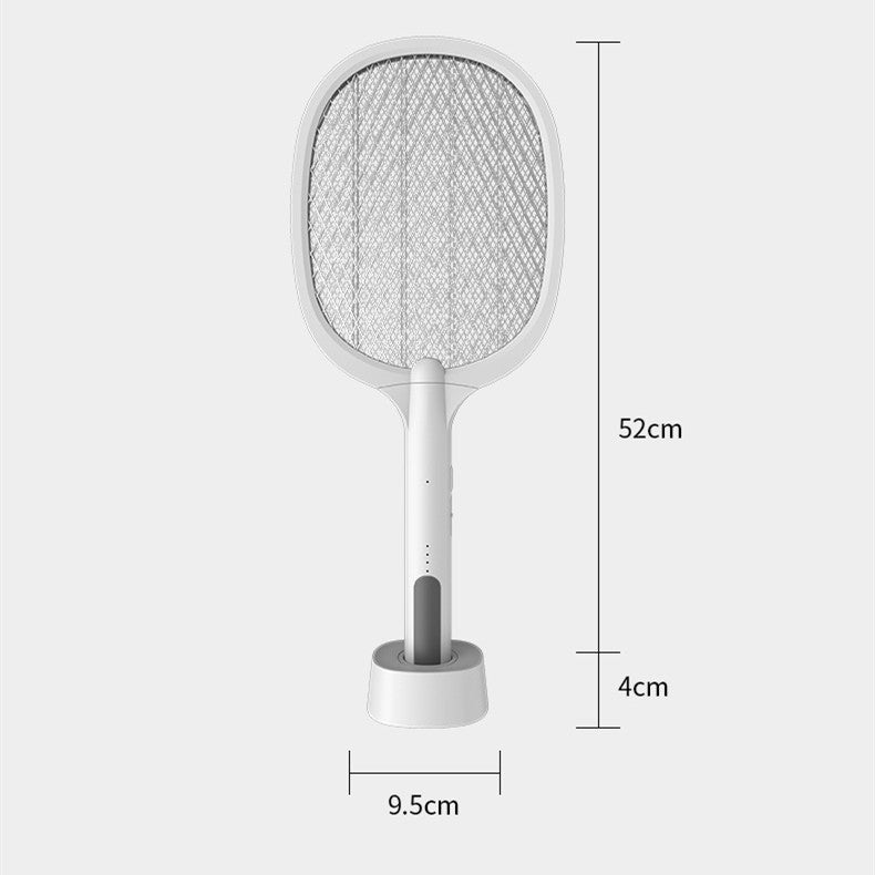 Two-in-one USB Rechargeable Electric Mosquito Swatter Household Mosquito Trap - Mubimart -  