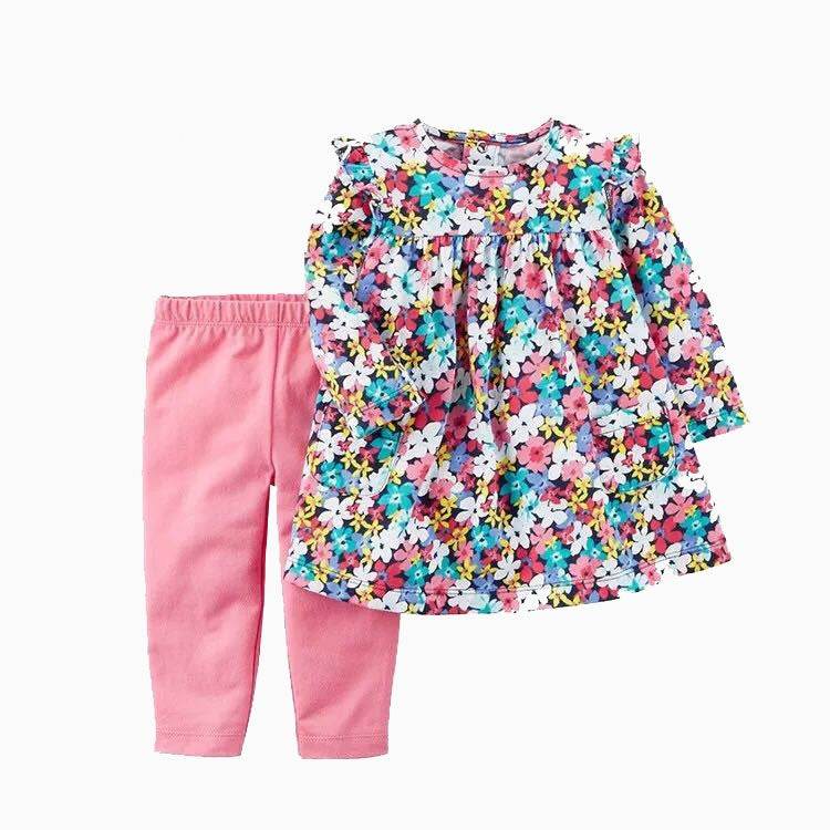 Two-piece Baby Clothes For Children Girl Dress - Mubimart