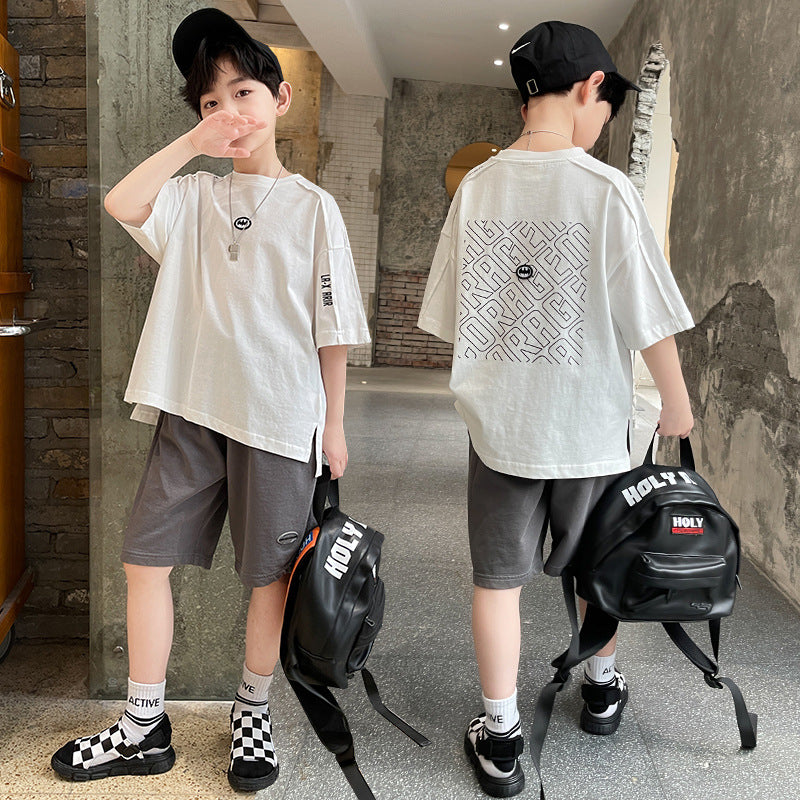 Two-piece Suit For Kids, Handsome And Fashionable, Big Kids - Mubimart -  