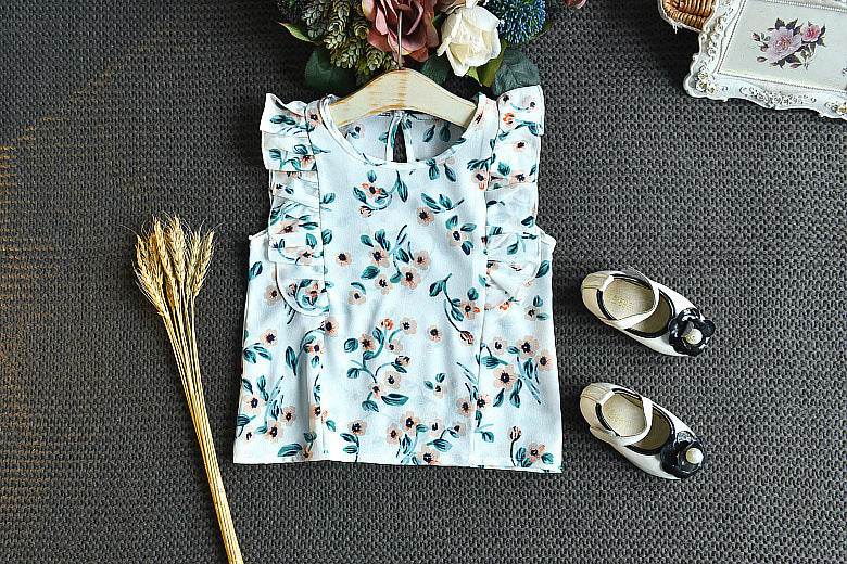 Two-piece baby girl loose shorts - Mubimart