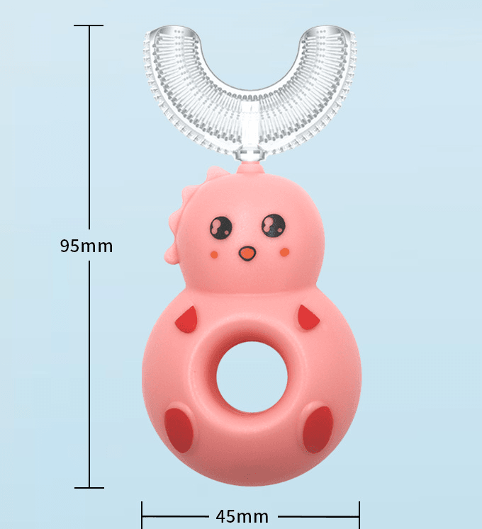 U Child Toothbrush Manual Food Grade Silica Gel - Mubimart
