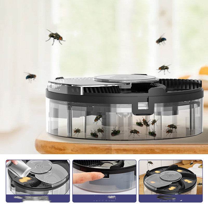 USB Charging Automatic Spinning Bait Fly Trap - Mubimart
