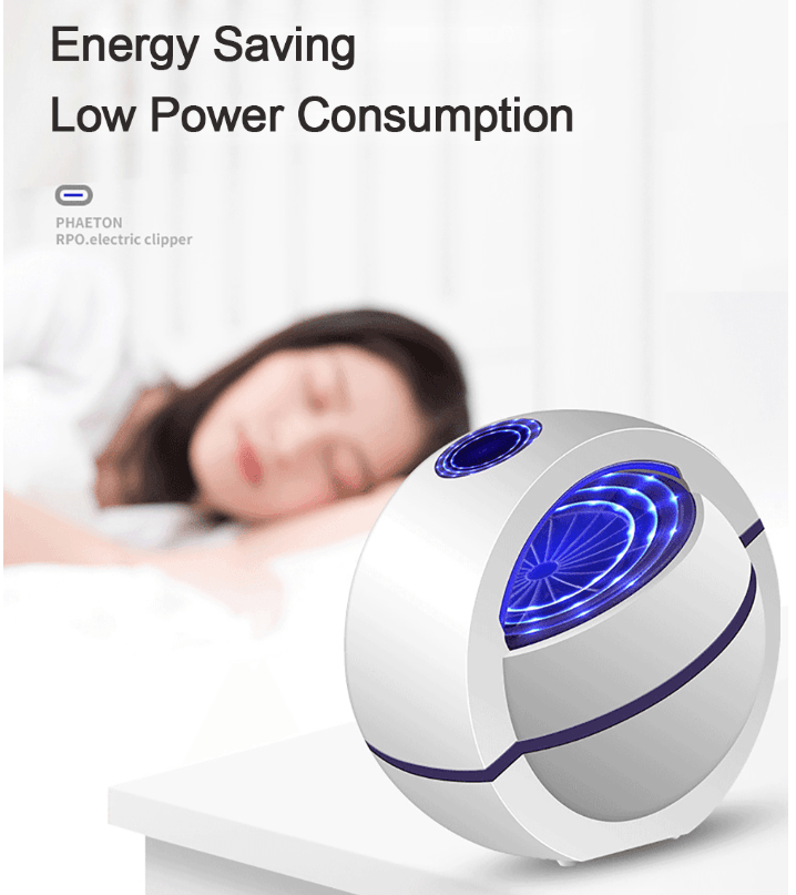USB Powered Mosquito Killer Lamp 1m/2m Electric No Noise 360° Insect Killer Bug Zapper Mosquito - Mubimart