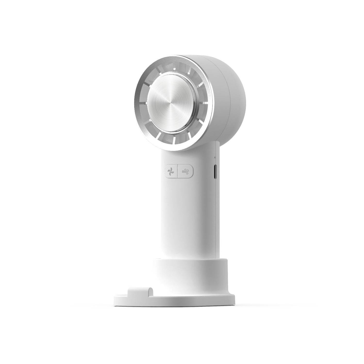 USB Small Fan Portable Digital Display - Mubimart