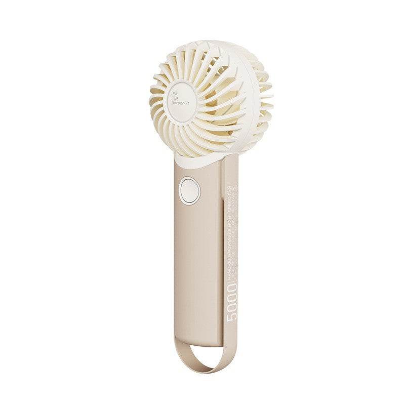 USB Small Fan Portable Digital Display - Mubimart