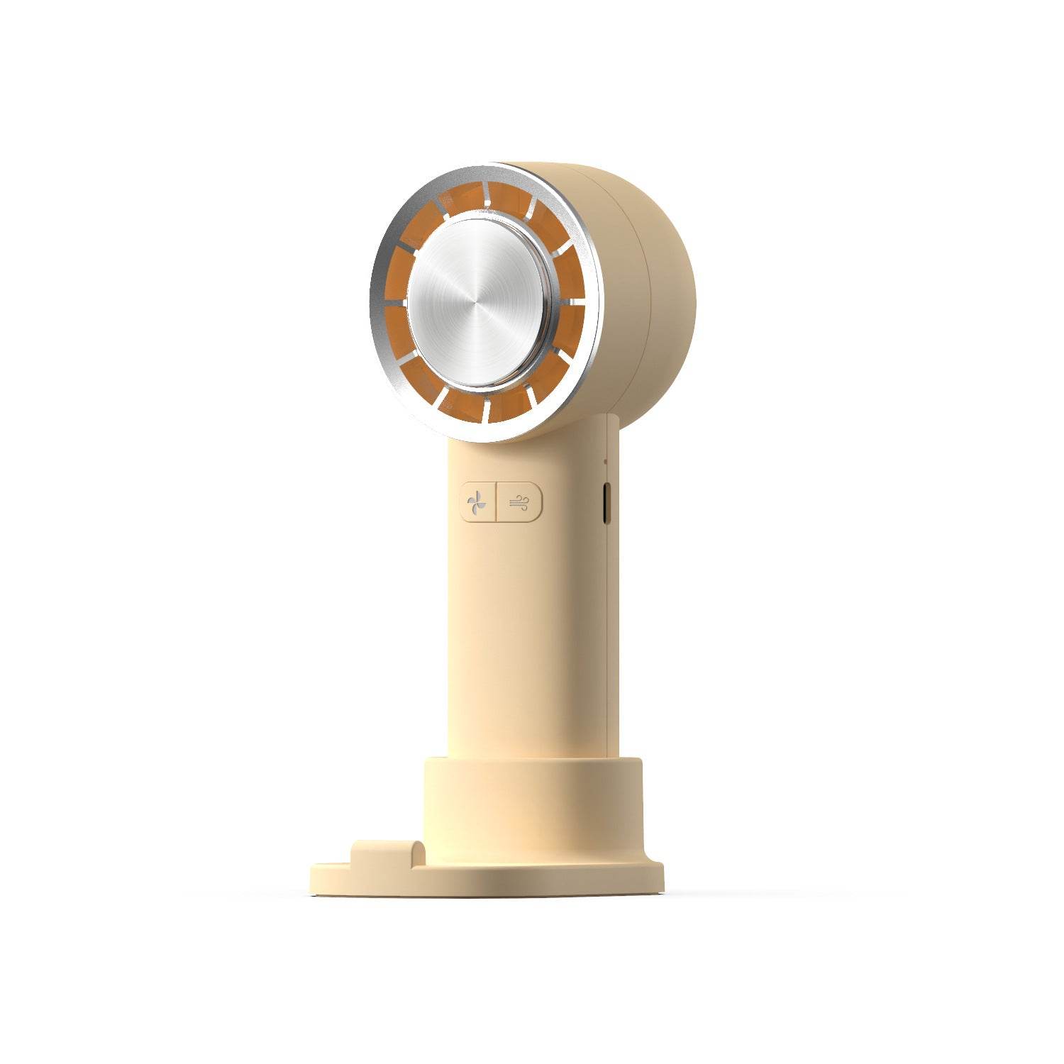 USB Small Fan Portable Digital Display - Mubimart