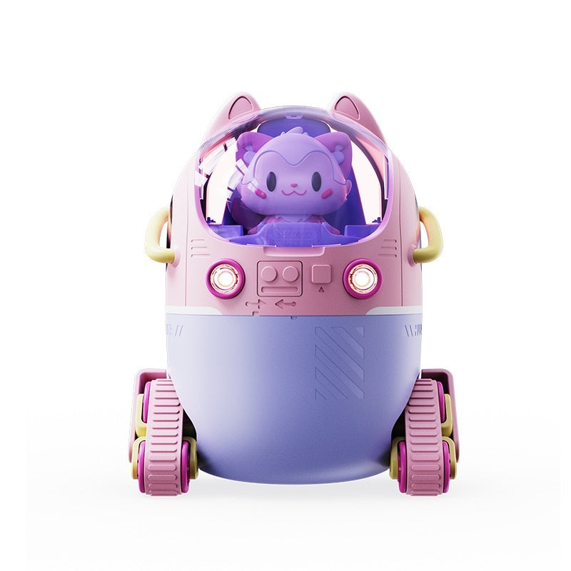 USB Small Heavy Fog Portable Water Replenishing Instrument Cartoon Space Capsule Doll Humidifier - Mubimart -  