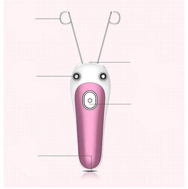 USB Type Face Wringer Facial Hair Remover - Mubimart