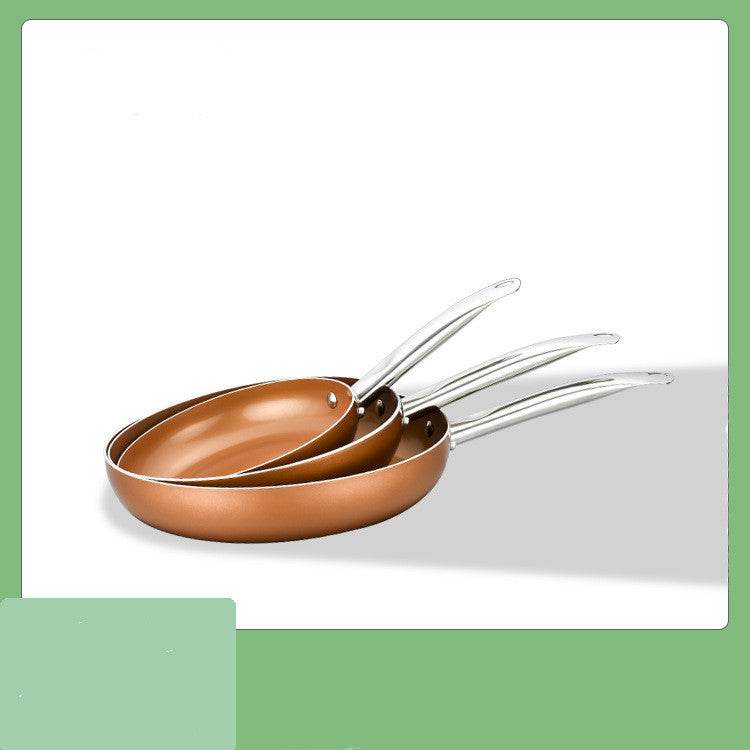 Ujoy Fry Pan Aluminum Non-stick Pan Omelette Fried Steak Frying Pan Household Induction Cooker - Mubimart