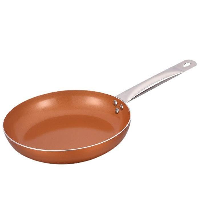 Ujoy Fry Pan Aluminum Non-stick Pan Omelette Fried Steak Frying Pan Household Induction Cooker - Mubimart