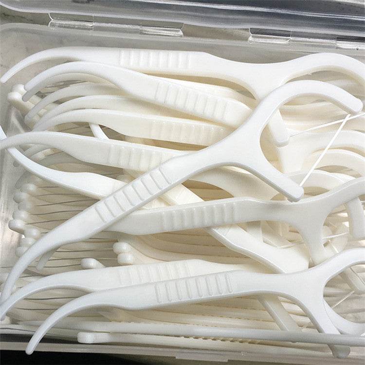 Ultrafine Flossing Toothpicks Safety Bag Packed With 150 Pieces - Mubimart