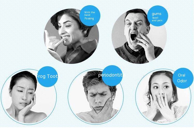 Ultrafine Flossing Toothpicks Safety Bag Packed With 150 Pieces - Mubimart