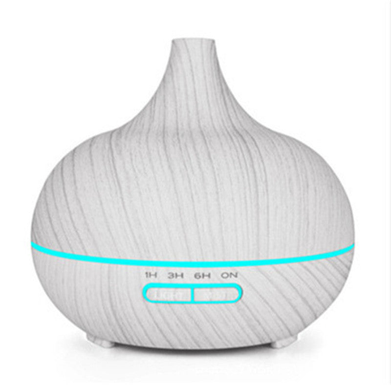 Ultrasonic Aroma Diffuser Humidifier Wood Grain - Mubimart -  