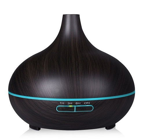 Ultrasonic Aroma Diffuser Humidifier Wood Grain - Mubimart -  