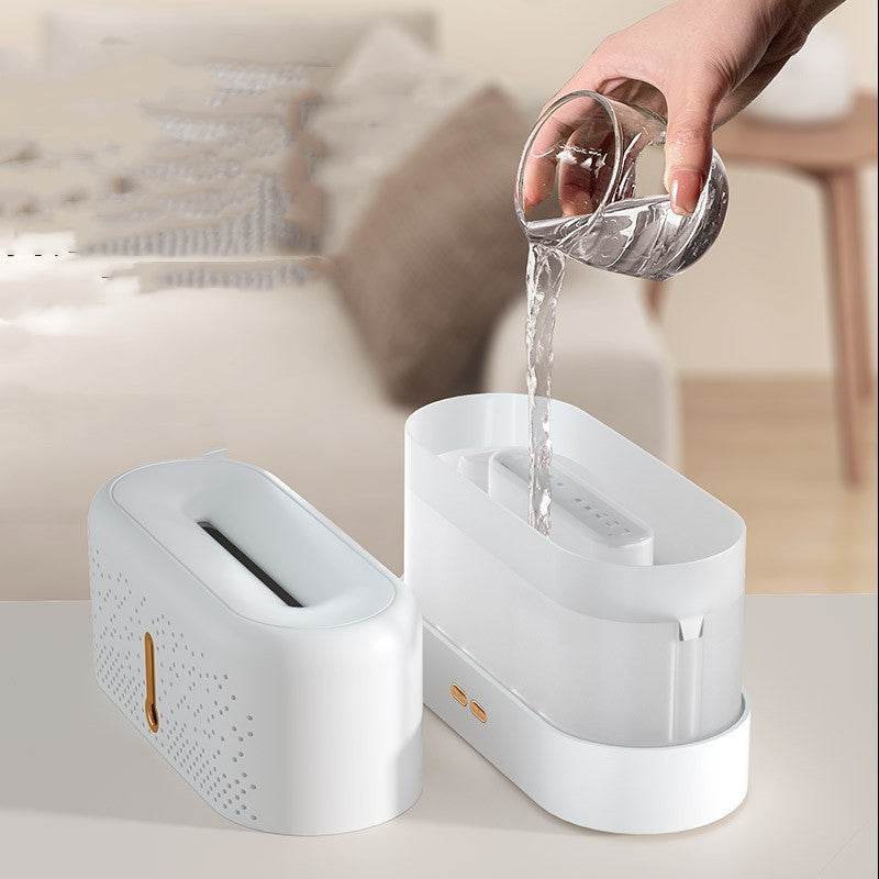 Ultrasonic Aromatherapy Diffuser - Home Flame Humidifier - Mubimart