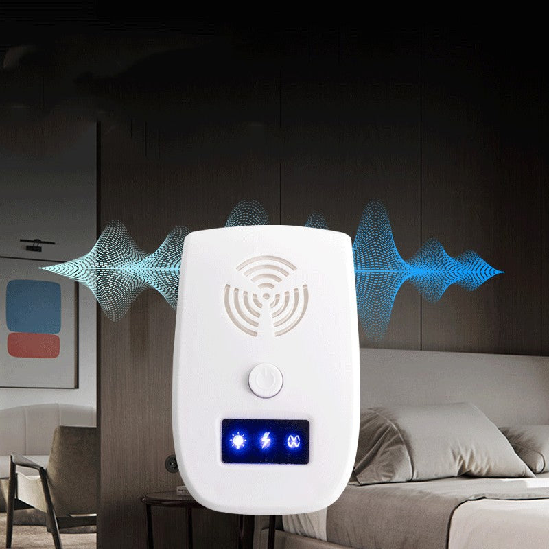 Ultrasonic Mosquito Repellent Household Intelligent Electronic Rodenticide - Mubimart - Mosquito Repellent 