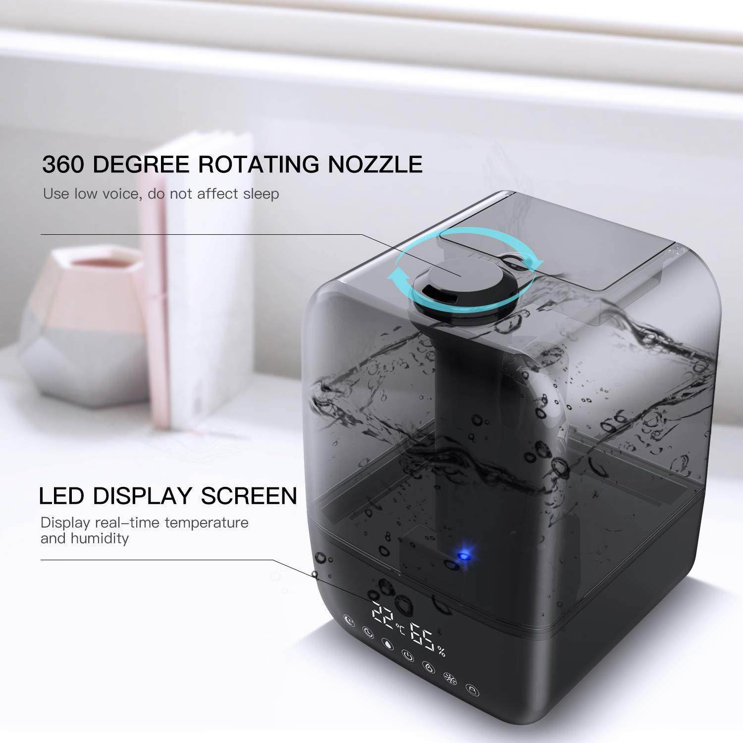 Ultrasonic Mute Intelligent Aromatherapy Humidifier - Mubimart