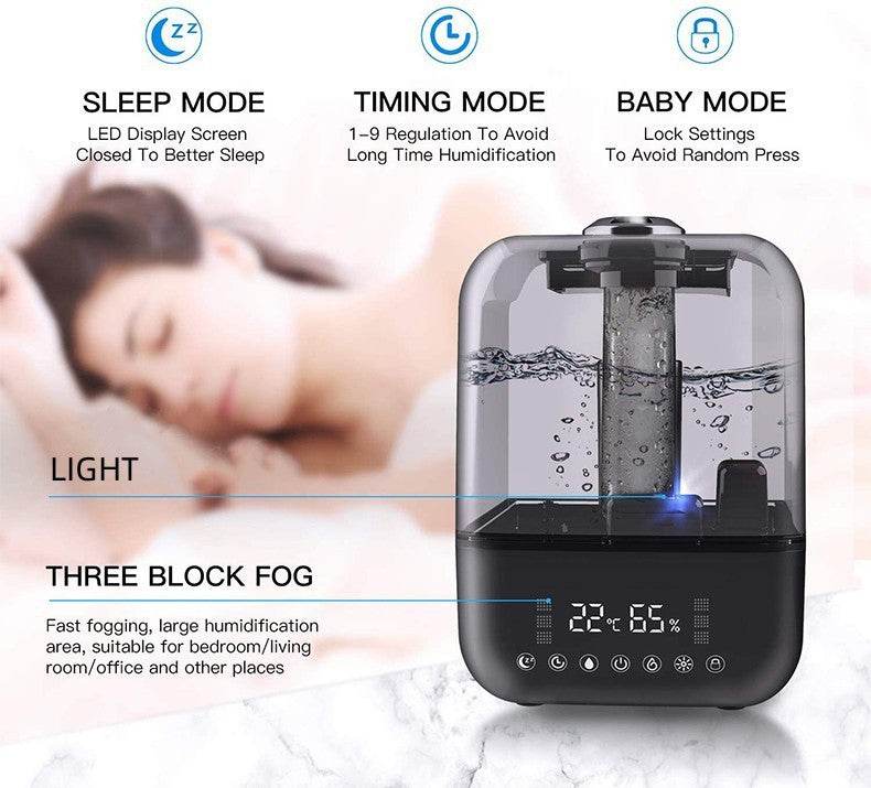Ultrasonic Mute Intelligent Aromatherapy Humidifier - Mubimart
