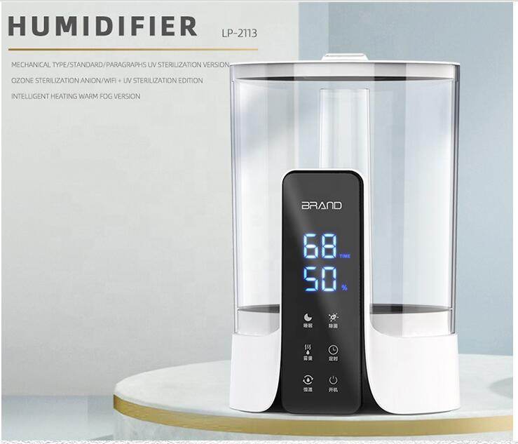 Ultrasonic Silent Atomizing Air Humidifier For Household Use - Mubimart