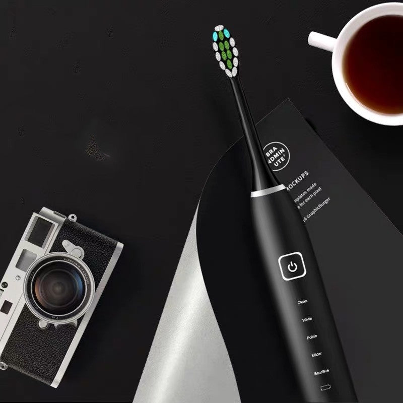 Ultrasonic electric toothbrush - Mubimart -  