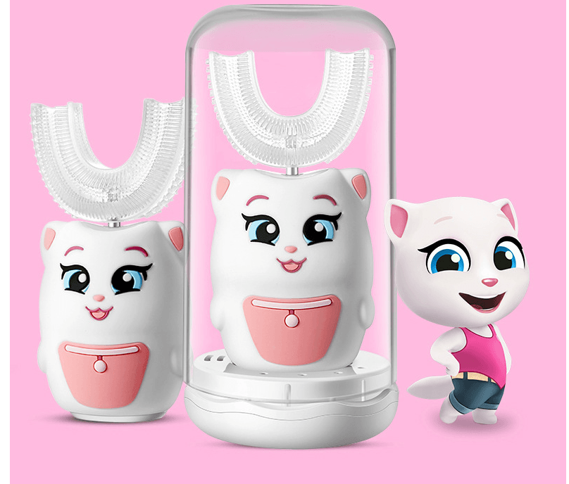 Ultrasonic electric toothbrush for children - Mubimart