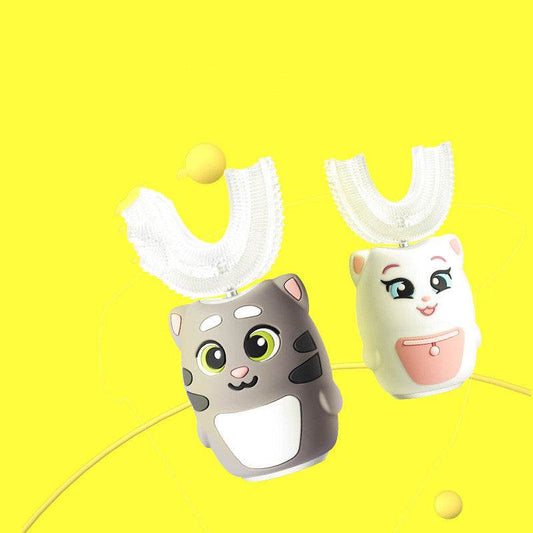 Ultrasonic electric toothbrush for children - Mubimart