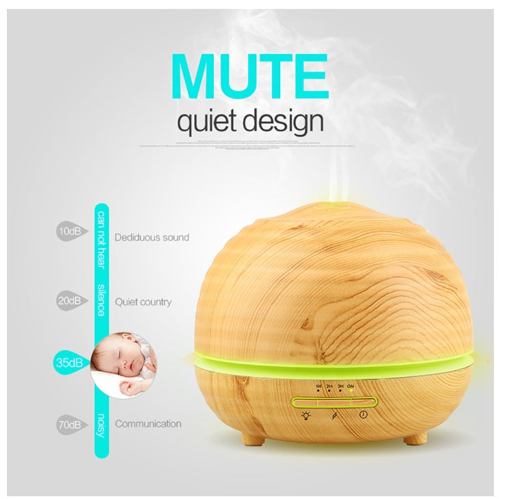 Ultrasonic household aromatherapy machine air purification humidifier - Mubimart -  