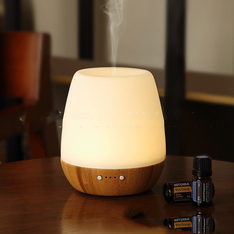 Ultrasonic warm light night light humidifier - Mubimart -  