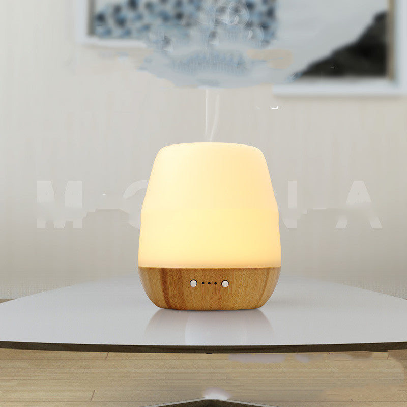 Ultrasonic warm light night light humidifier - Mubimart - Ultrasonic Humidifiers 