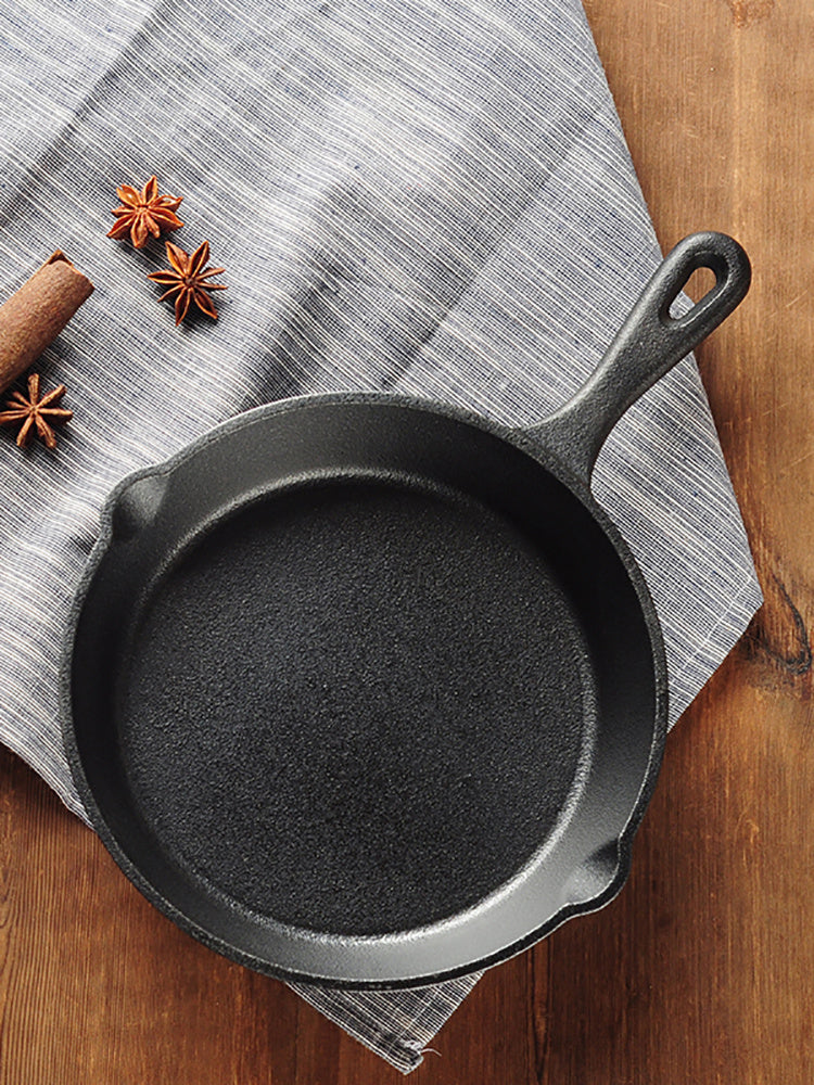 Uncoated non-stick thickened cast iron pan - Mubimart - Cast Iron Pans 