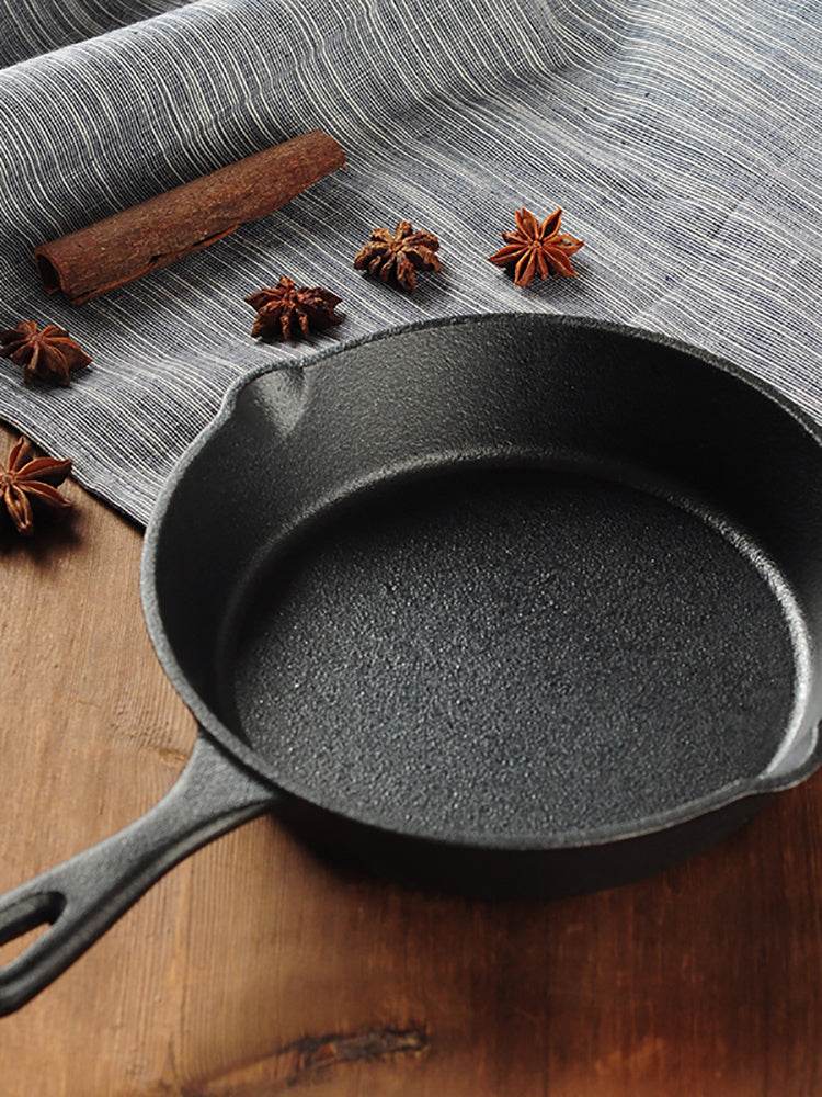 Uncoated non-stick thickened cast iron pan - Mubimart