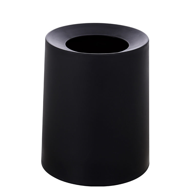 Uncovered paper, round trash can - Mubimart -  