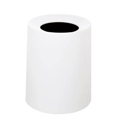 Uncovered paper, round trash can - Mubimart