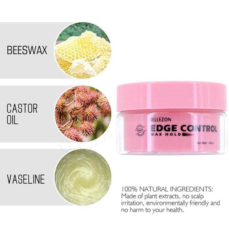 Unisex Broken Hair Finishing Gel Hair Wax Styling Cream - Mubimart