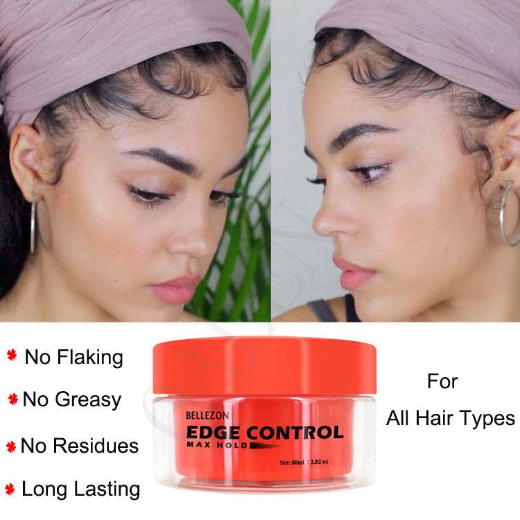 Unisex Broken Hair Finishing Gel Hair Wax Styling Cream - Mubimart