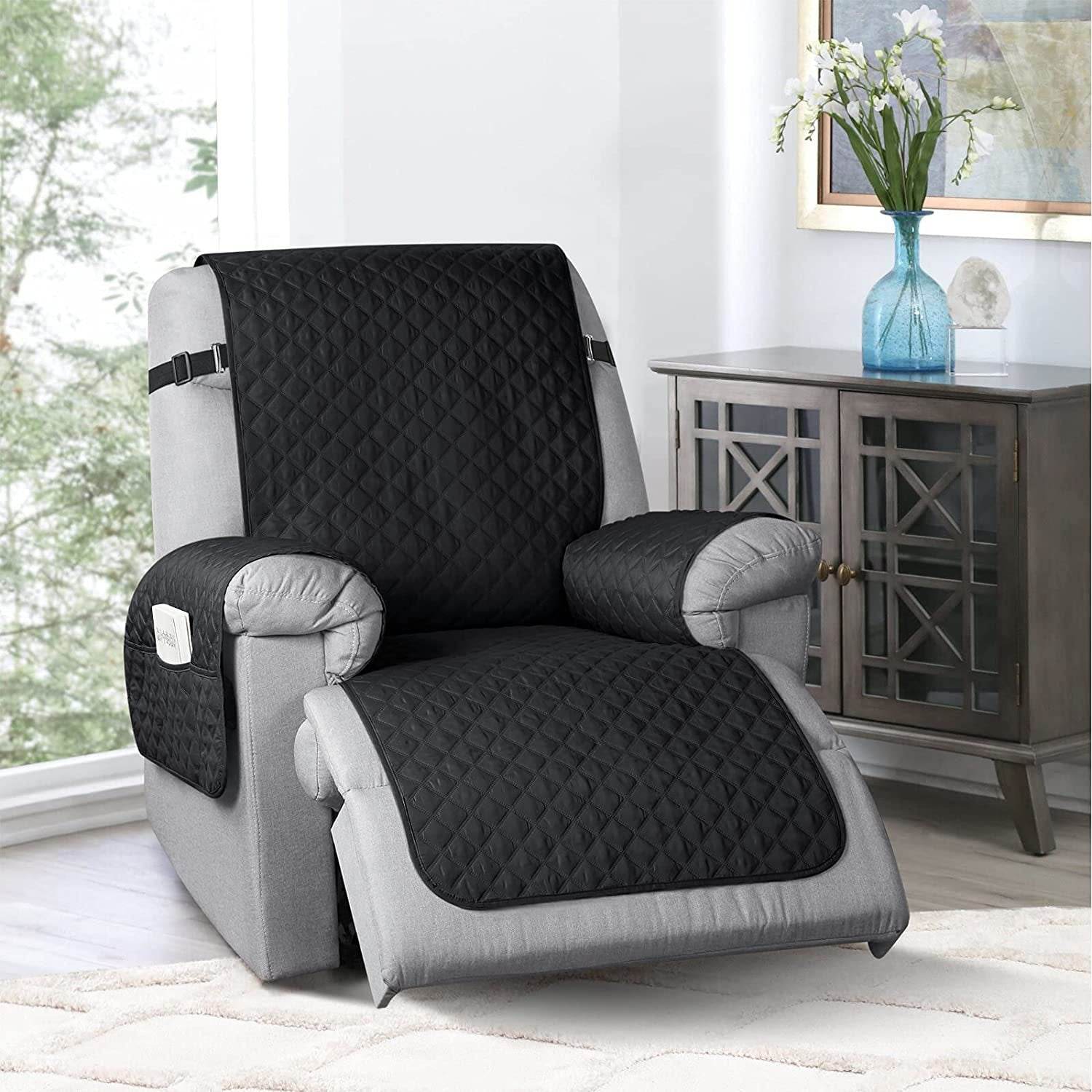 Universal Recliner Sofa Cover Integrated Sofa Slipcover Anti-fouling Waterproof - Mubimart
